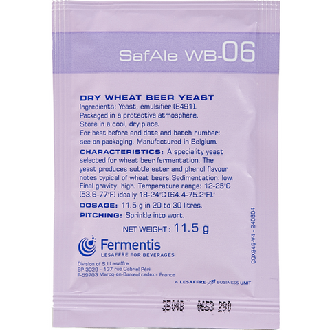 Fermentis SafAle WB-06 Wheat Beer Yeast