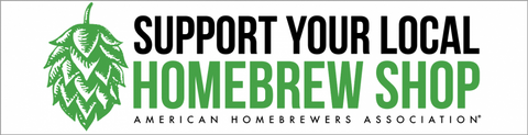 Support Your Local Homebrew Shop Bumper/Carboy Sticker